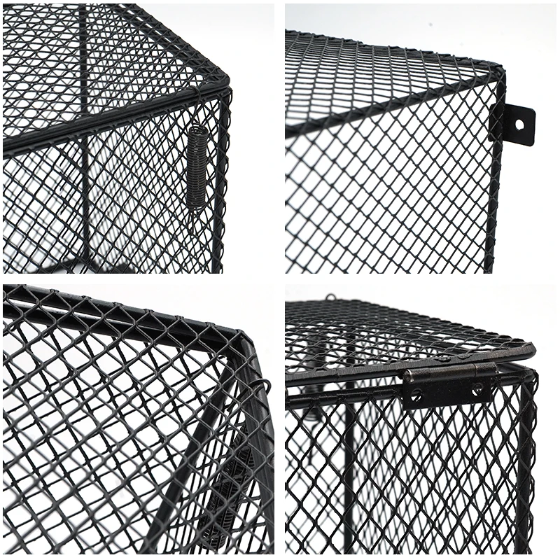 

Reptile Anti-Scald Mesh Heating Lamp Enclosure Cage Protector Metal Mesh Lamp Cover for Reptile Lizard Snake Turtle Tortoise