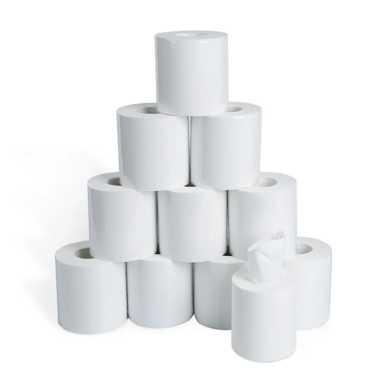 10 рулонов белая туалетная бумага рулон шелковистая гладкая мягкая Премиум 4