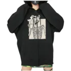 Женская толстовка с капюшоном, на молнии, с длинным рукавом