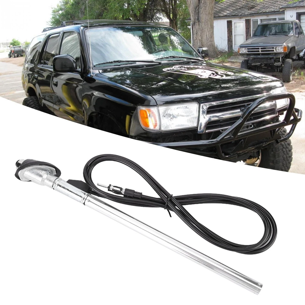 

SOONHUA Aluminum Alloy Car Vehicle Radio Antenna New High Gain Antennas With Bracket Replacement Accessories Fit For Toyota