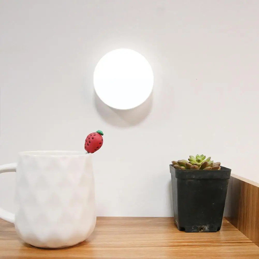 

Rechargeable Intelligent Human Body Induction Night Wireless Light Bedroom Home Charging Wardrobe Aisle Light Light Corrido N6B1