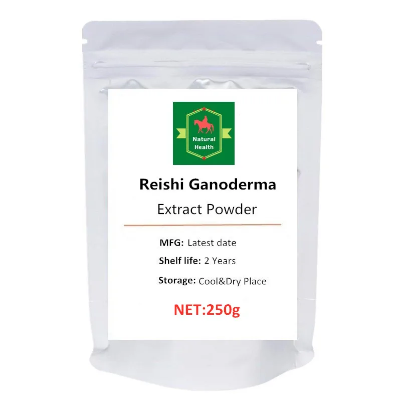

ORGANIC REISHI MUSHROOM GANODERMA POTENT 15:1 EXTRACT 60% POLYSACCHARIDE POWDER