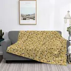 Одеяло Doge Meme 2, покрывало на кровать, плед, покрывало 90, аниме одеяло на кровать