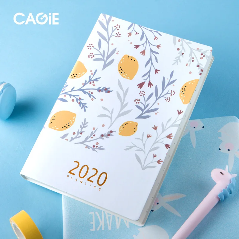 Kawaii порядок дня 2020 планировщик Органайзер А5 дневник записная книжка и журнал