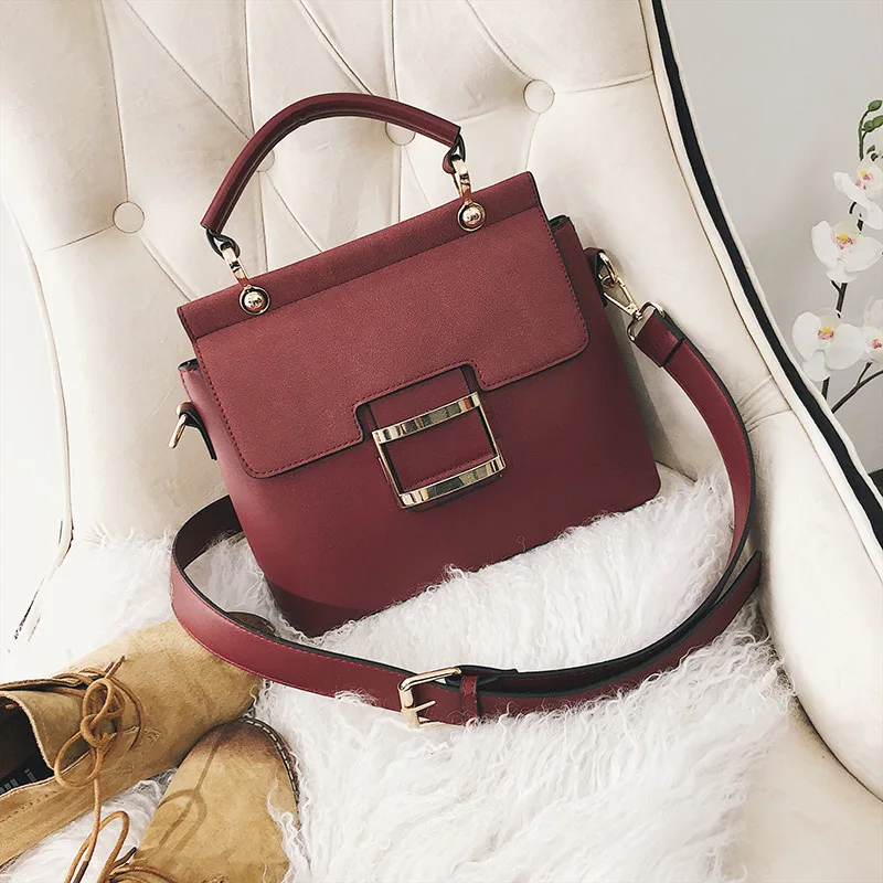 

Frosted Bag Women's Bag Autumn 2020 New Women's Fashion Wide Shoulder Strap Cross Small Square Bag Portable Single Shoulder Bag