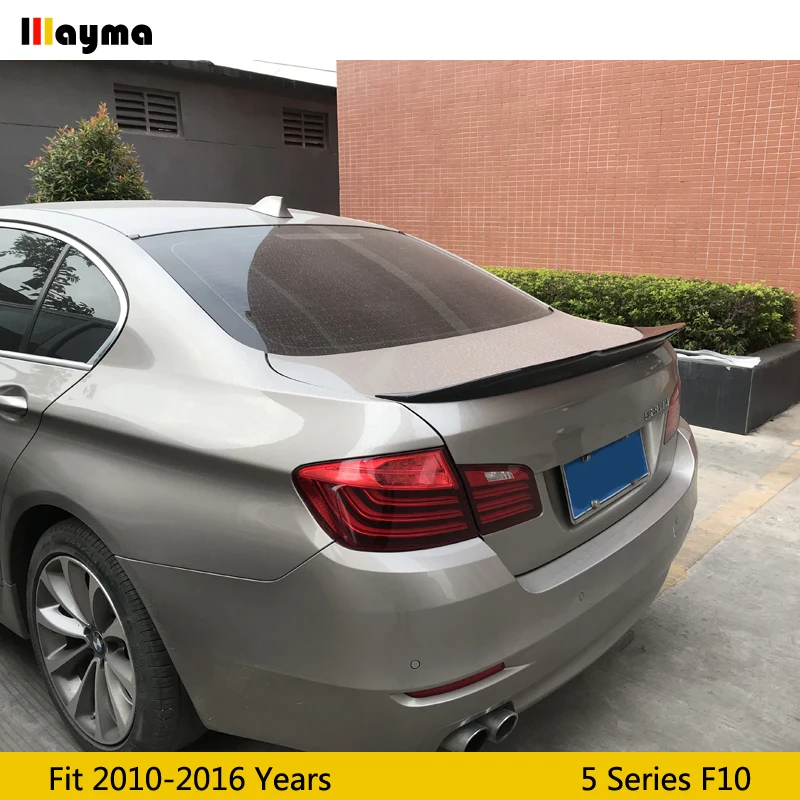 Спойлер для заднего багажника из углеродного волокна в стиле PSM BMW 5 серии 520i 528i 535i