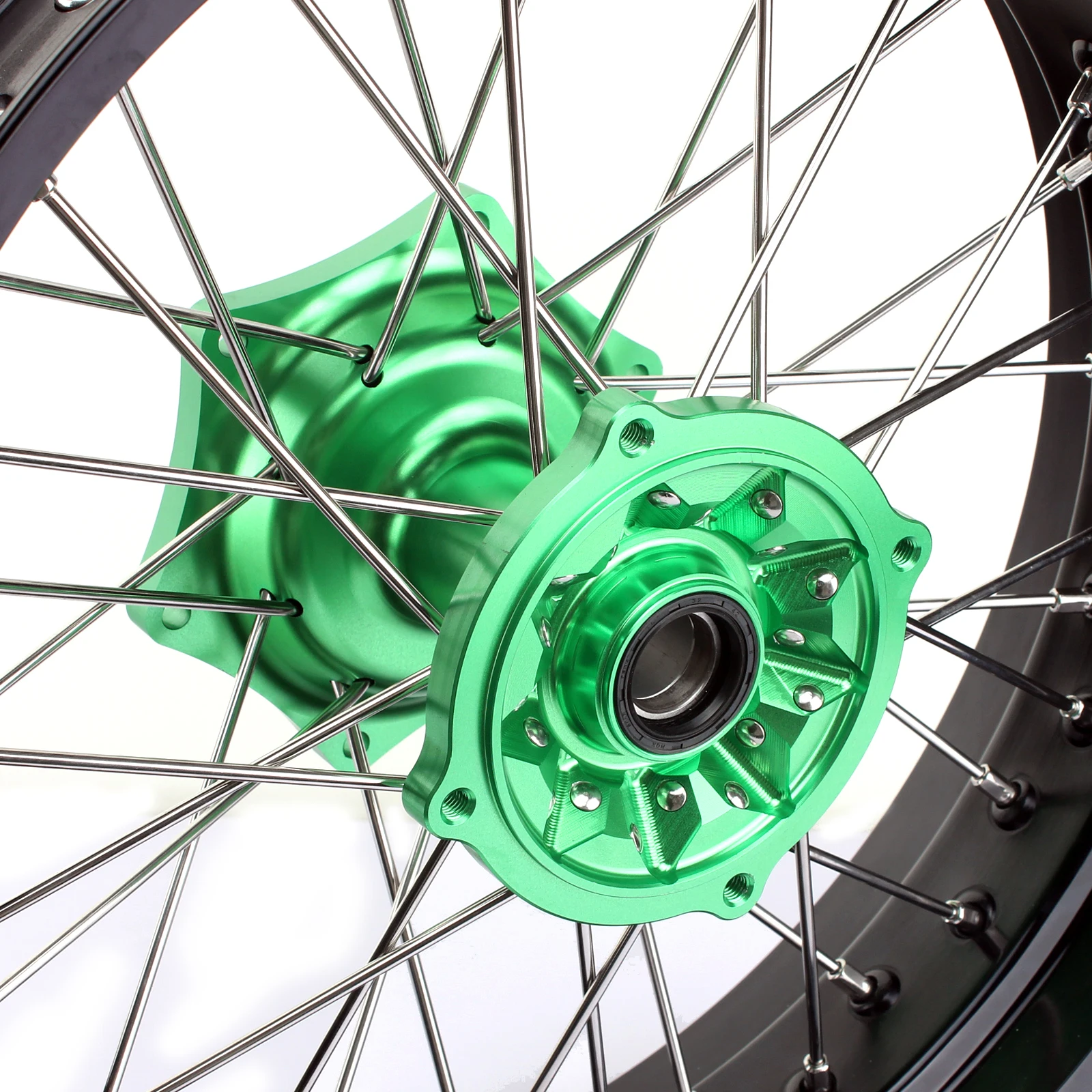 BIKINGBOY 17 &quotSupermoto для KAWASAKI KX F 250 450 KX250F KX450F 2006 2018 125 2013 комплекты передних задних
