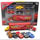 Модель автомобиля Disney Pixar 3 Молния Маккуин Джексон шторм Сейлор дядюшка Мак 1:55 формованная под давлением игрушка для мальчиков