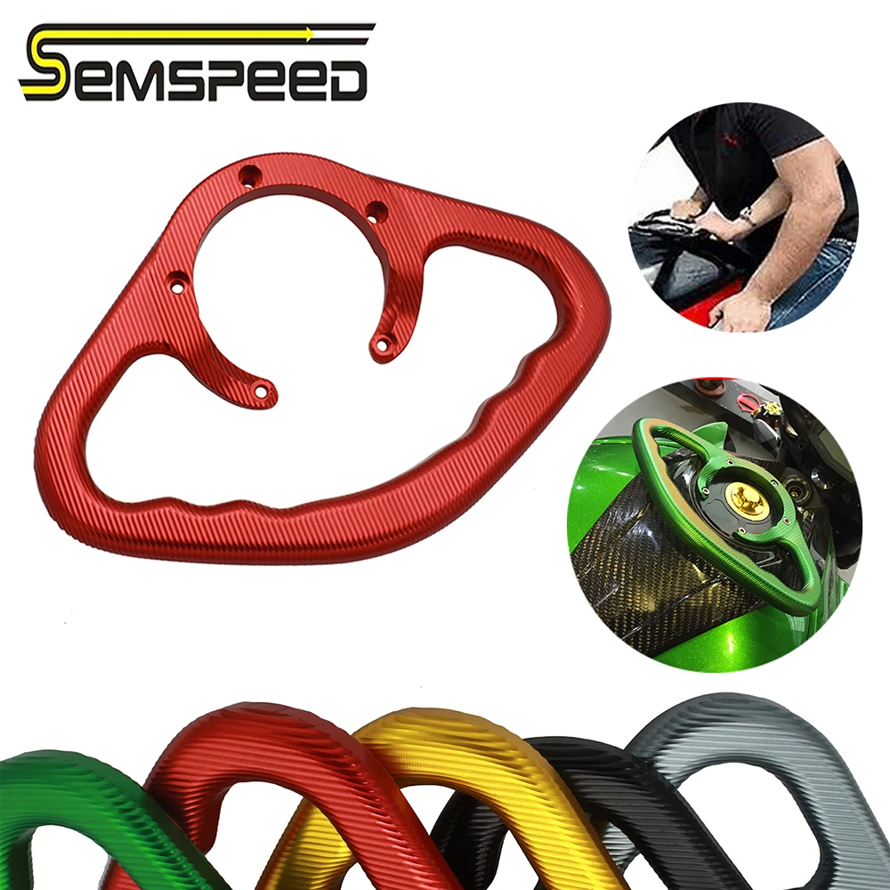 SEMSPEED мотоциклетные пассажирские ручки для Kawasaki Z250 Z750 Z800 Z900 Z1000 ZX6R ручной захват