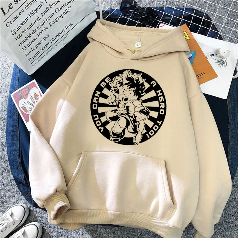 

Толстовка с японским аниме «Моя геройская Академия», толстовка в стиле Харадзюку, повседневные пуловеры, топы в стиле хип-хоп для мужчин и ж...