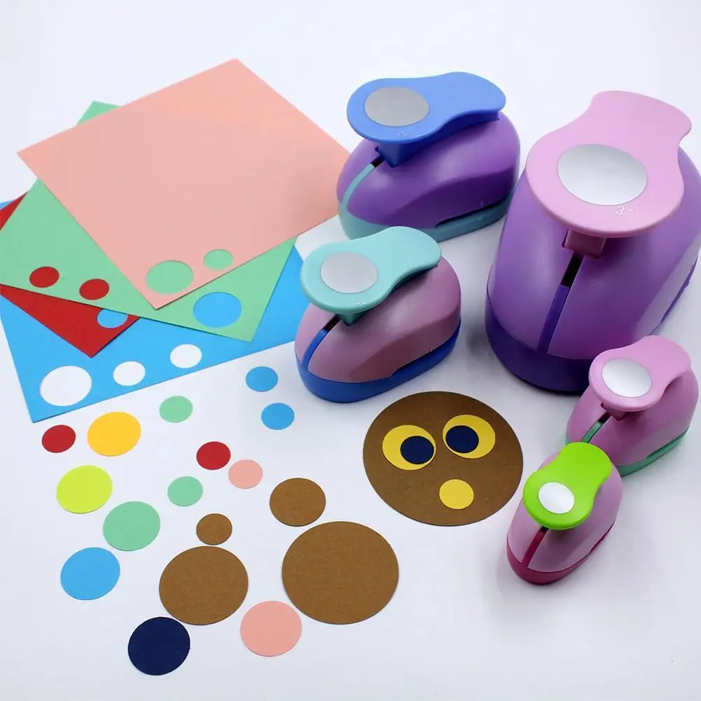 

DIY Craft Hole Puncher 8-50mm Circle Punch For Scrapbooking Punches Maker Kids Scrapbook Paper Cutter Embossing Sharper