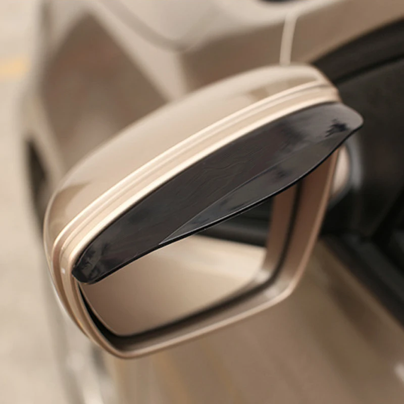 2 ПВХ автомобильный Стайлинг водонепроницаемое зеркало заднего вида дождевик