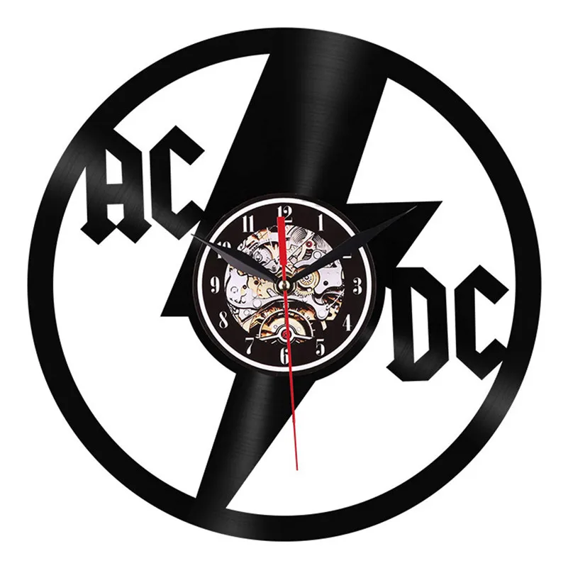 Креативный стиль бесшумные античные резиновые настенные часы 3D DIY современный