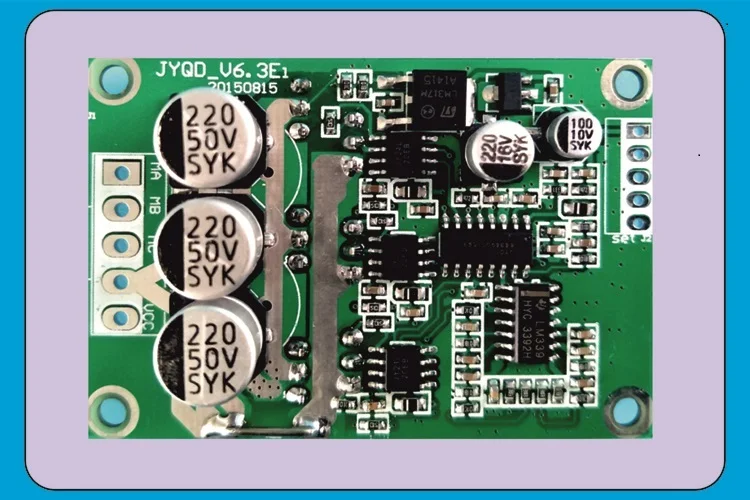36v500W контроллер бесщеточного двигателя 24v12v высокомощный вентилятор