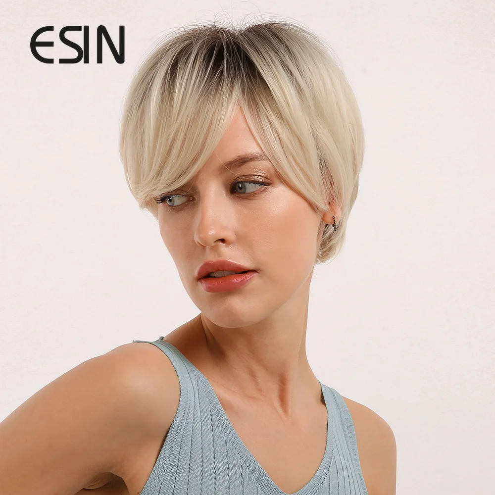 Inhaircube синтетические женские парики с естественной челкой пушистые слоистые