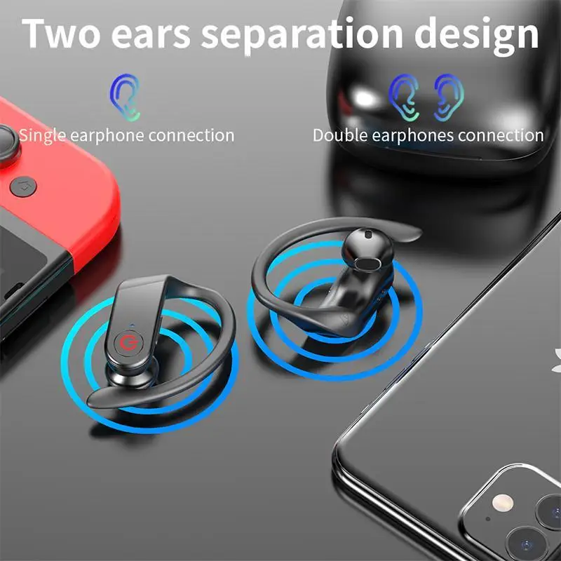 GuideRay B10 TWS Bluetooth 5 0 настоящая Беспроводная активная шумоизоляция спорт Hifi Музыка