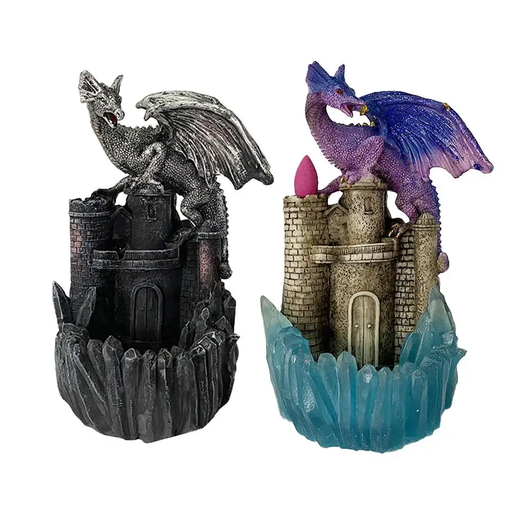 

Креативная курильница в стиле ретро с драконом