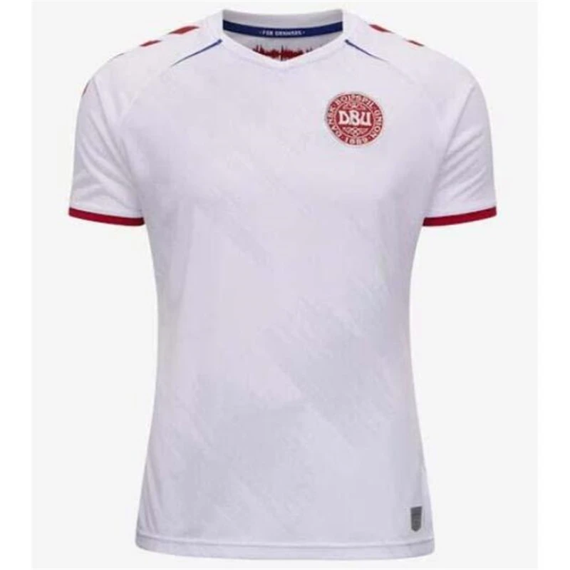 

High-Quality 2021 Denmark Soccer Jersey Men's Short-Sleeved Sports Training Suit