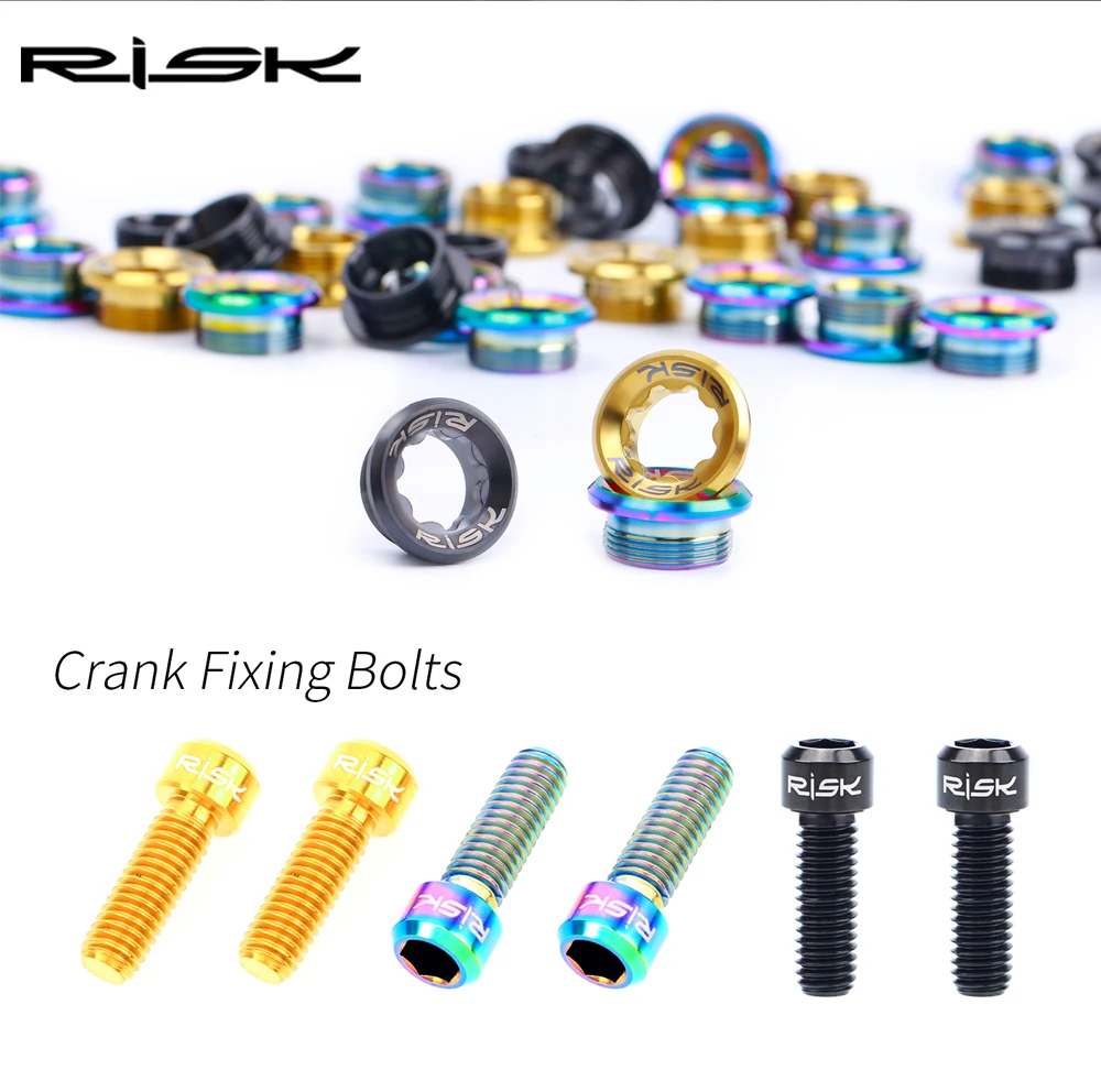 Titanium Alloy M15/M18/M20 Crank Cover Screw Cap M20 MTB Crankset Ti BMX Road Bike Arm Bolt Mountain Parts Accessorie | Спорт и