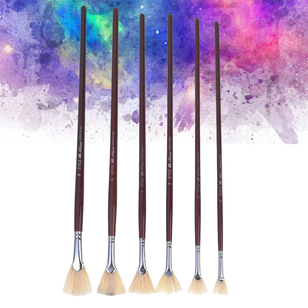 Красный Держатель для ручек кисть рисования разные размеры щетки вееров