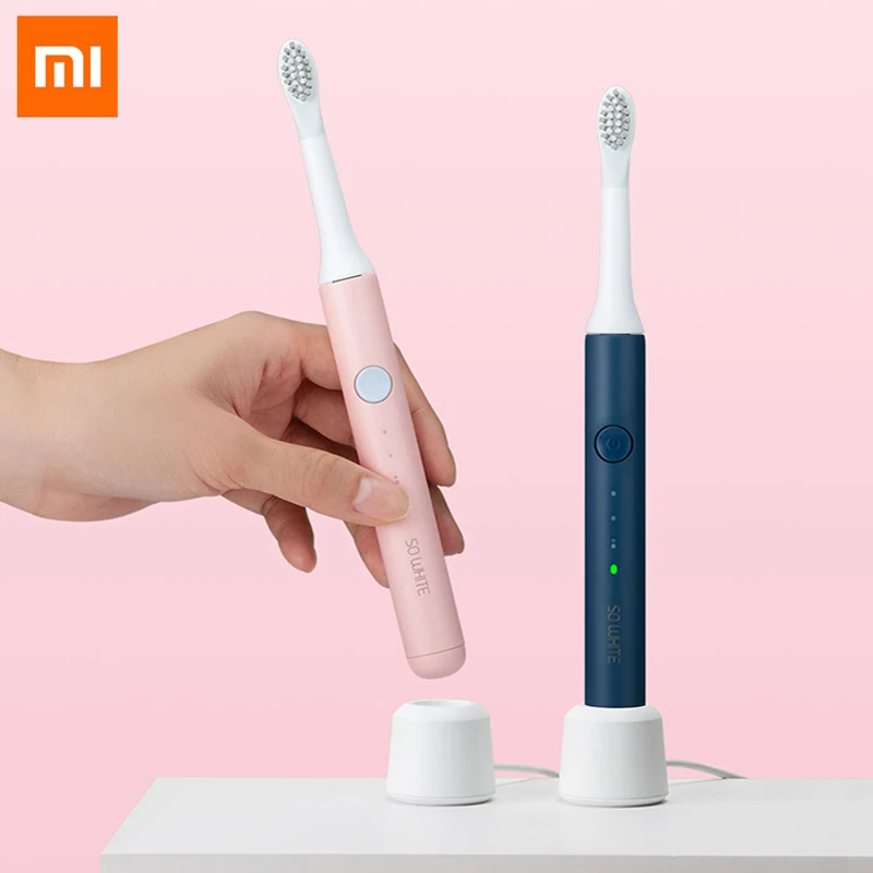 Xiaomi SO WHITE EX3 звуковая электрическая зубная щетка высокочастотная глубокая