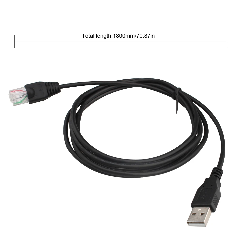 

1.8m USB Console Cable Convert USB 2.0 to RJ50 APC ap9827 Serial Adapter For Router RJ 50 940-0127B Battery Console Cable