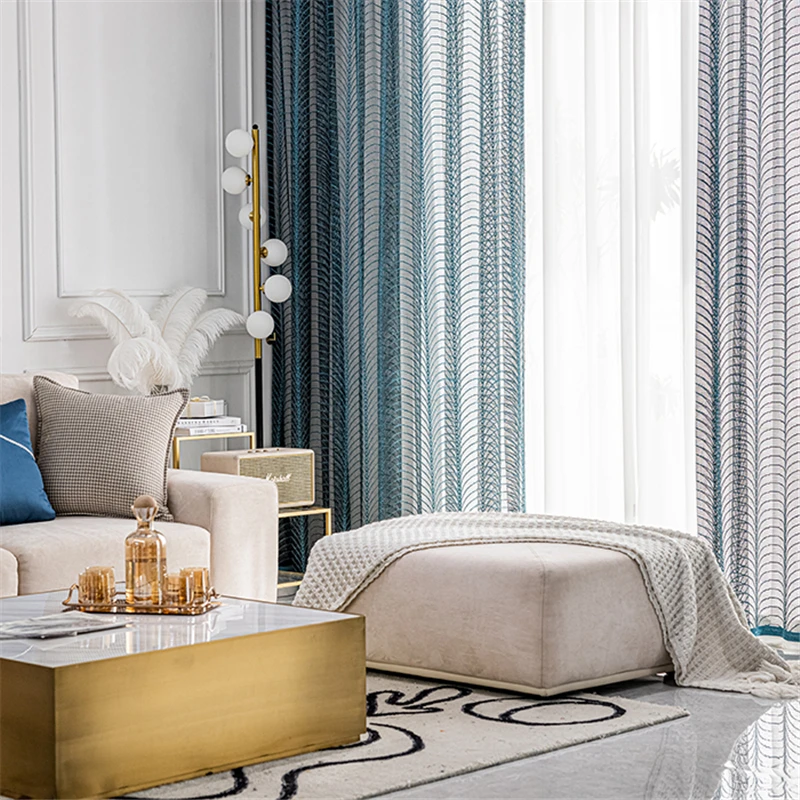 Романтический светильник роскошный бежевый тюль с Шторы для Гостиная окна Экран