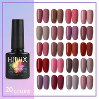 hnuix uv nail gel 7ml for manicure matte nail set kit led base top coat for painting extension nail art gel varnishes lacquer