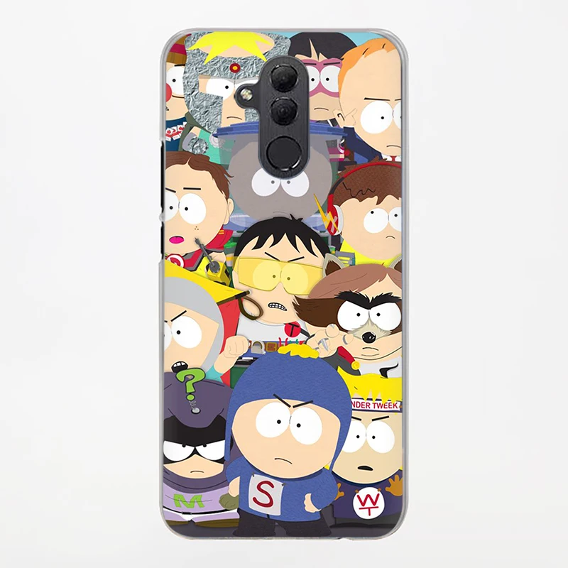 T11 EWAU аниме Southpark силиконовый матовый чехол для телефона huawei Y7 Y9 Prime mate 10 20 30 Lite Pro Nova 2i 3 3i 4 5i - Цвет: T11