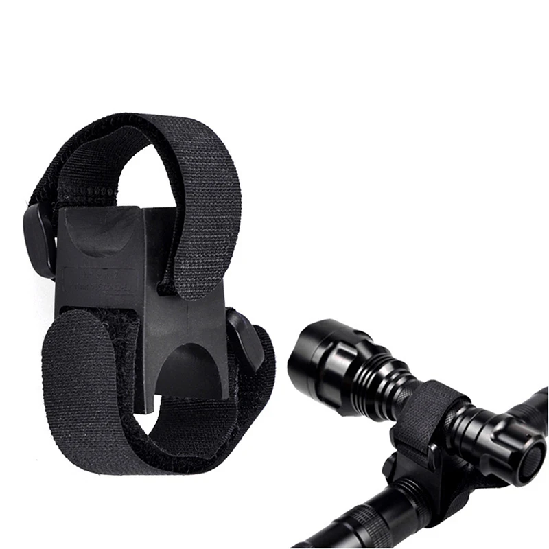 Велосипедный замок зажим держатель многоцелевой велосипед ремень Фонарик