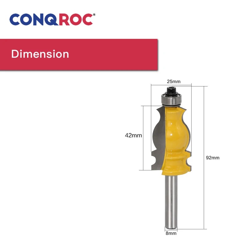 Концевая фреза для деревообработки 8 мм|Фреза| |