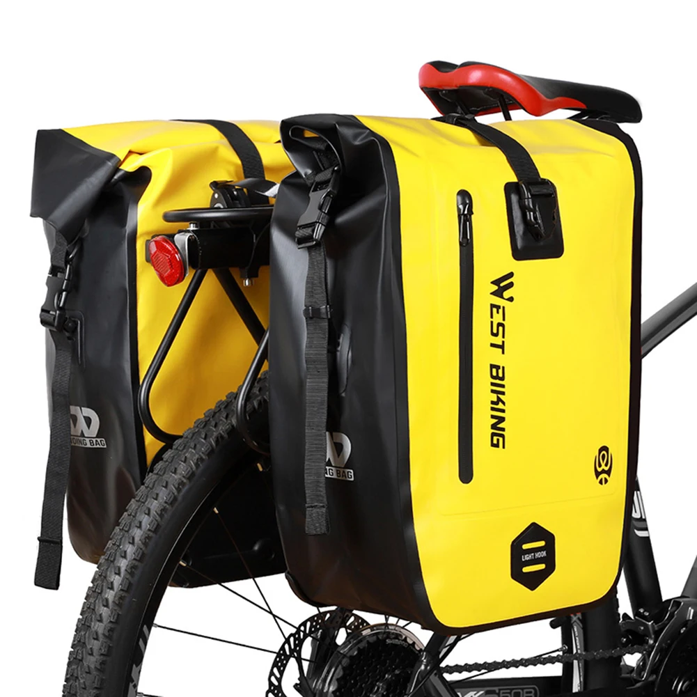 Водонепроницаемая велосипедная сумка дорожная корзина задняя стойка багажник