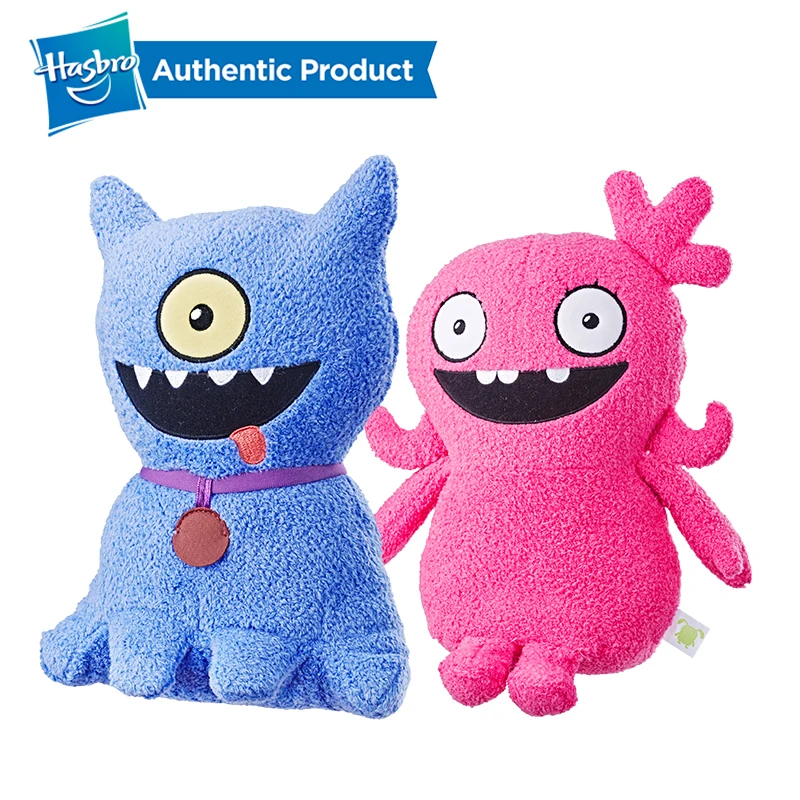 Hasbro уродливые куклы с изображением звуков быка, мягкая плюшевая игрушка, говорящая на 11 дюймов, высокий Мокси и уродливая собака, костюм для детей, играть в UglyDoll
