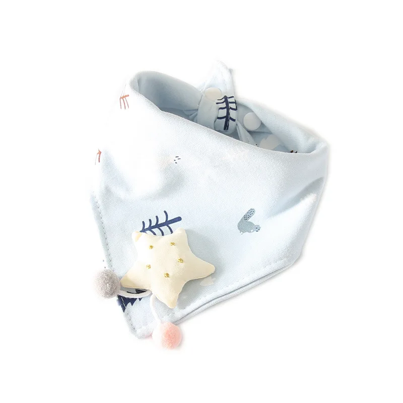 4 шт. упак. Детский шарф бандана из хлопковой ткани нагрудники для новорожденных