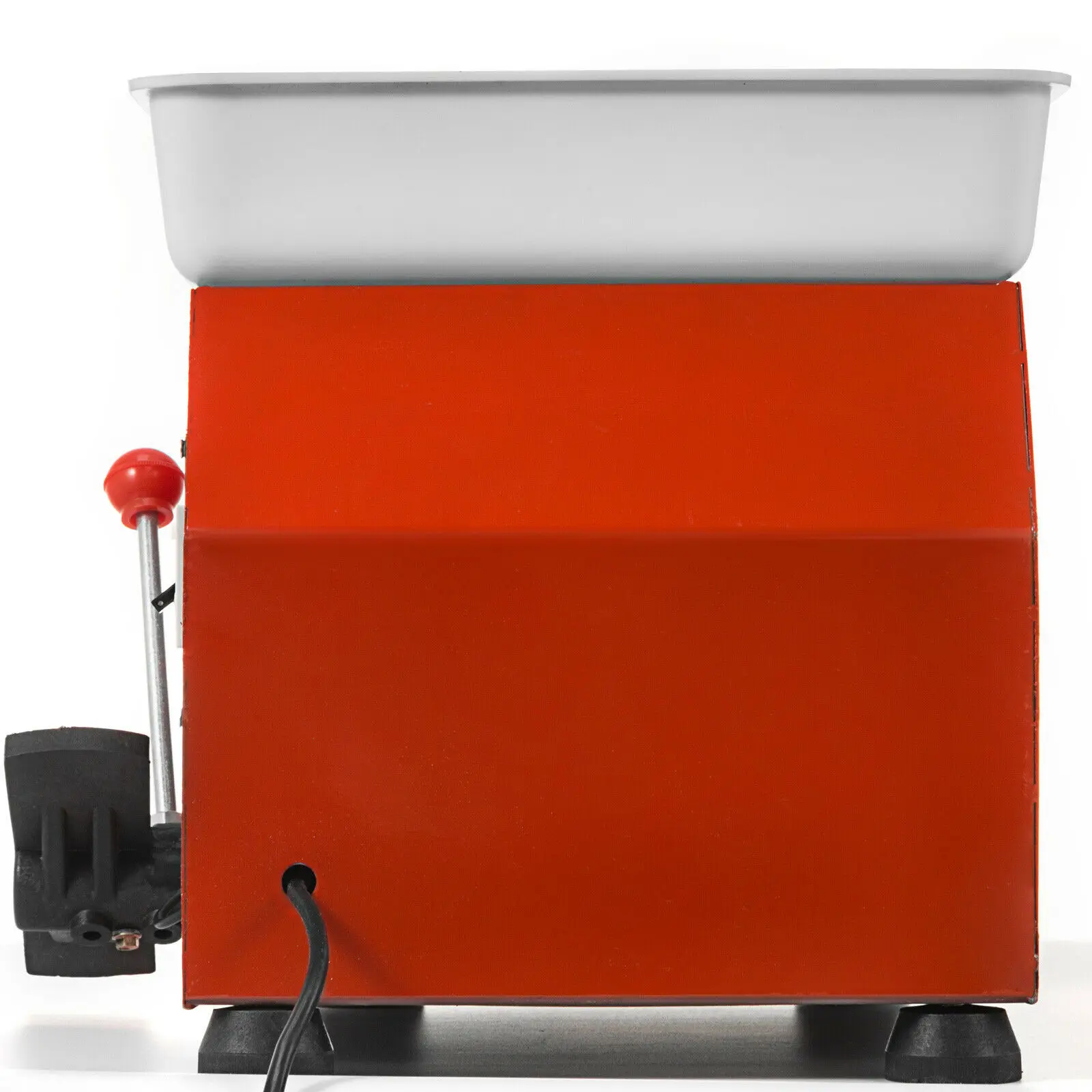 

280W Electric Pottery Wheel Pottery Forming Machine 25cm with Adjustable Feet Lever Pedal Clay Tool with Tray Shapping Tool Set