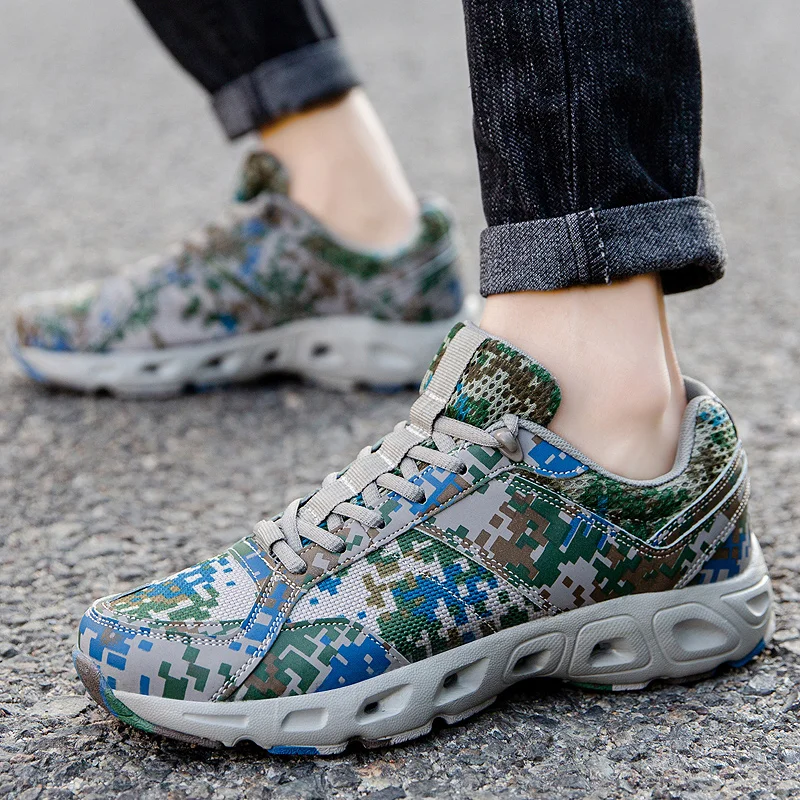 Новинка 2021 Мужская походная обувь Уличная Повседневная Водонепроницаемая