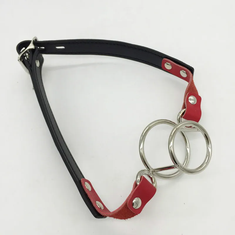 Sex Toys PU Leather Band Open Mouth Gag O 2 Ring for Women Bite Stuffed Adult Games Products | Красота и здоровье