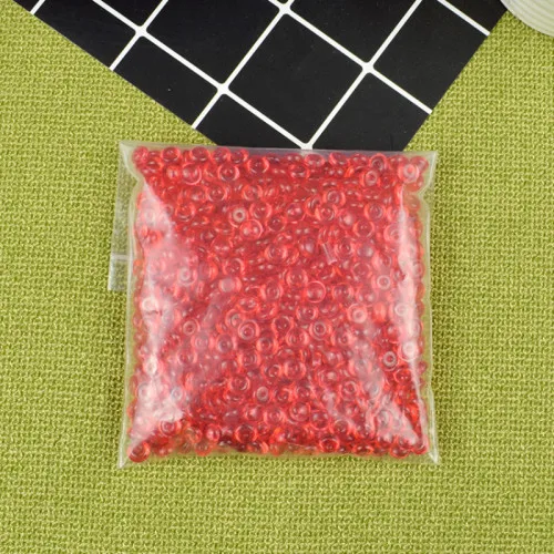 Red 20g 20 г DIY пушистый слизи глина антистрессовая игрушка креативная Рыбная чаша бусины пластиковая акриловая ваза аквариум наполнитель игрушки, поделки вечерние поставки - Цвет: Red 20g