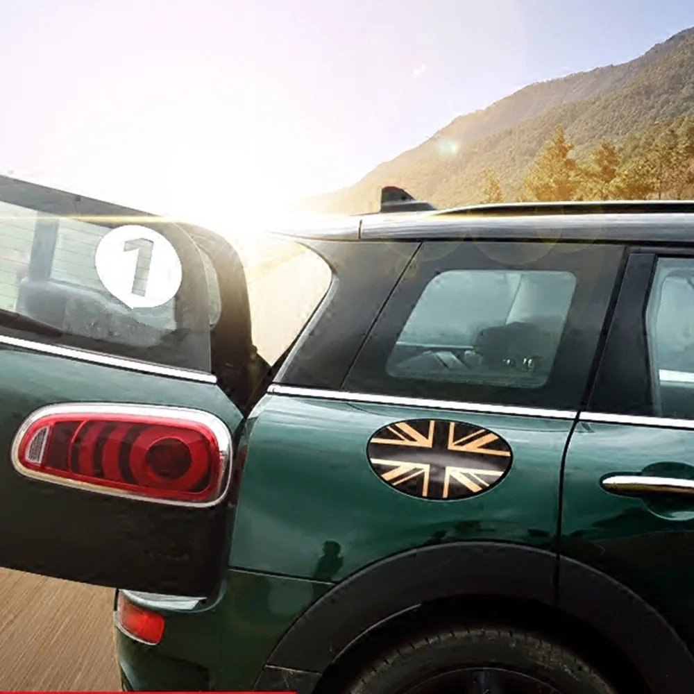 Декоративная наклейка на крышку топливного бака из АБС пластика Union Jack для Mini Cooper