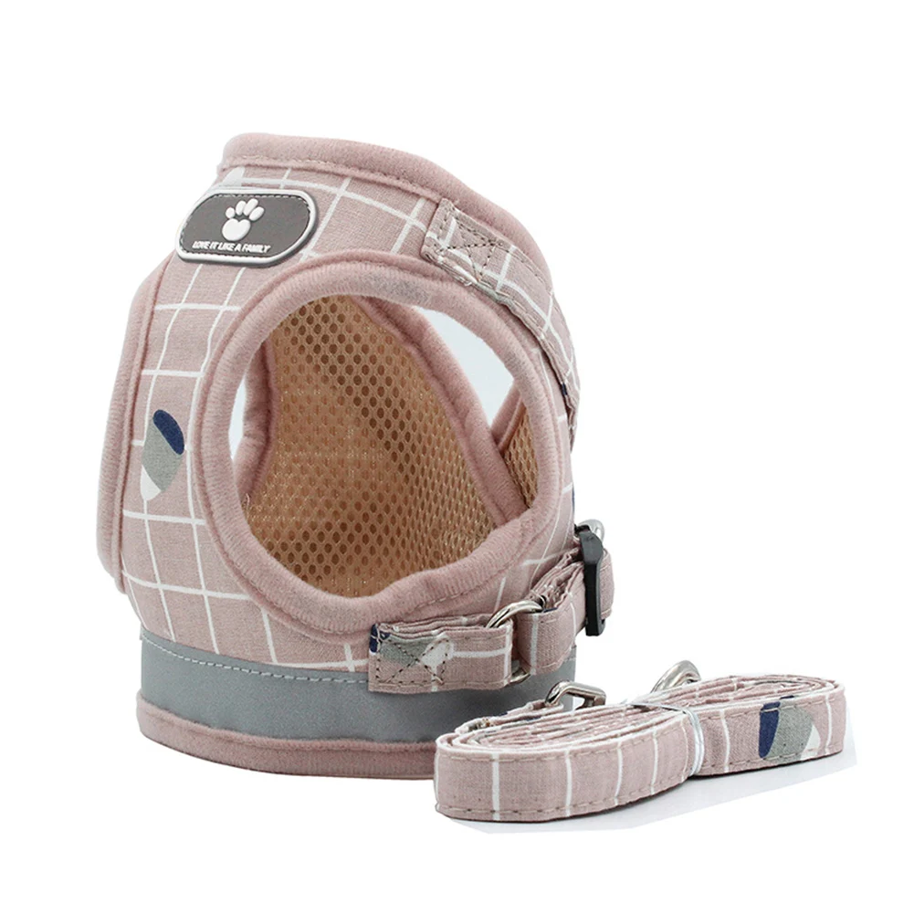 Hot Pet Reflective Chest Strap Comfortable Breathable Belt Metal Buckle Small and Medium FQ-in | Дом и сад