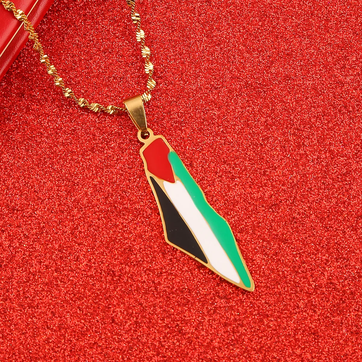 Женское ожерелье с подвеской из нержавеющей стали | Украшения и аксессуары