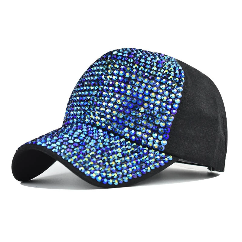 

Women's New Fashion and Diamond Baseball Cap Outdoor Fashion Wear Sun Hat Hundred Travel Hiking Cap Youth Cap 2020