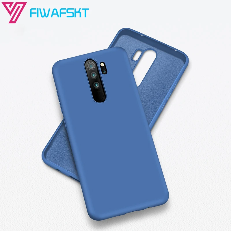 Мягкий жидкий силиконовый чехол RedMi Note 7 8 7A K20 Pro 8A для Xiaomi Mi 9 SE A2 A3 9T Lite Mix 3 2s Матовый