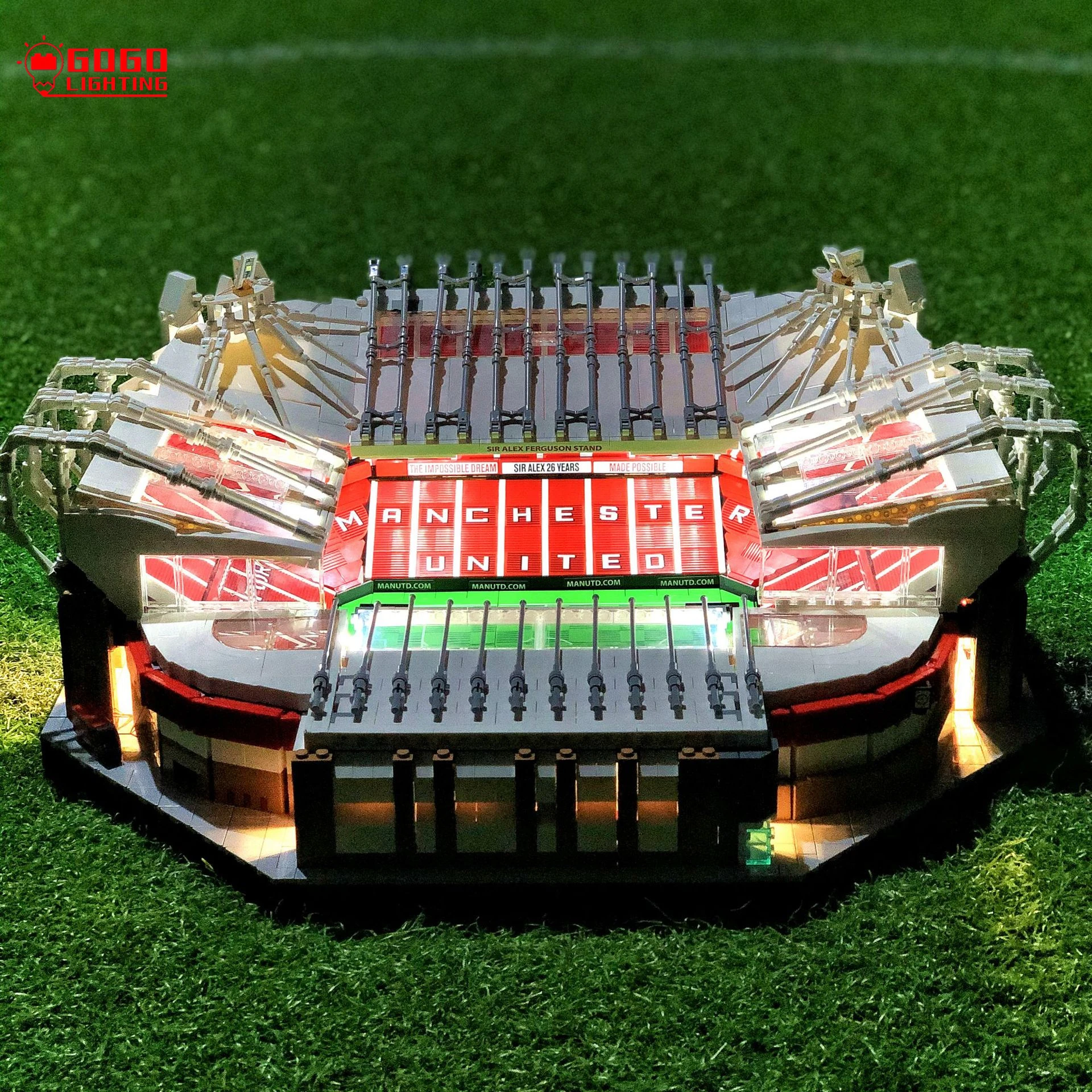 

Набор со светодиодной подсветкой для 10272 года, строительные блоки Old Trafford, игрушки Манчестер (светильник)