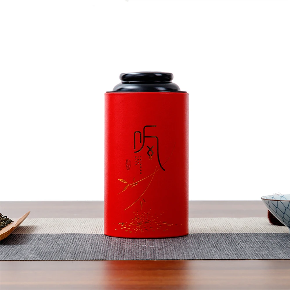 Cusmetized банки из крафтовой бумаги оригинальные почтовые трубки маленькая коробка