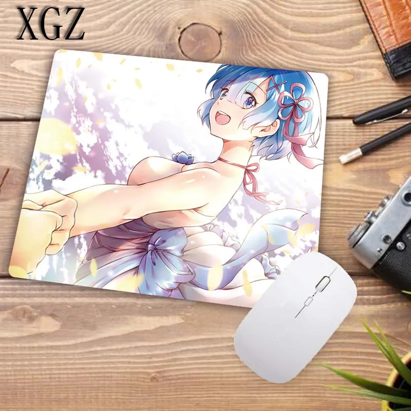XGZ продвижение сексуальный коврик для мыши для девочек Аниме игровая клавиатура резиновый коврик мышь плеер ноутбук игра офис настольная панель 22x18 см