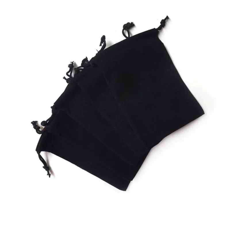 1 шт. бархатная подарочная упаковка мешков для ювелирных изделий с кулиской
