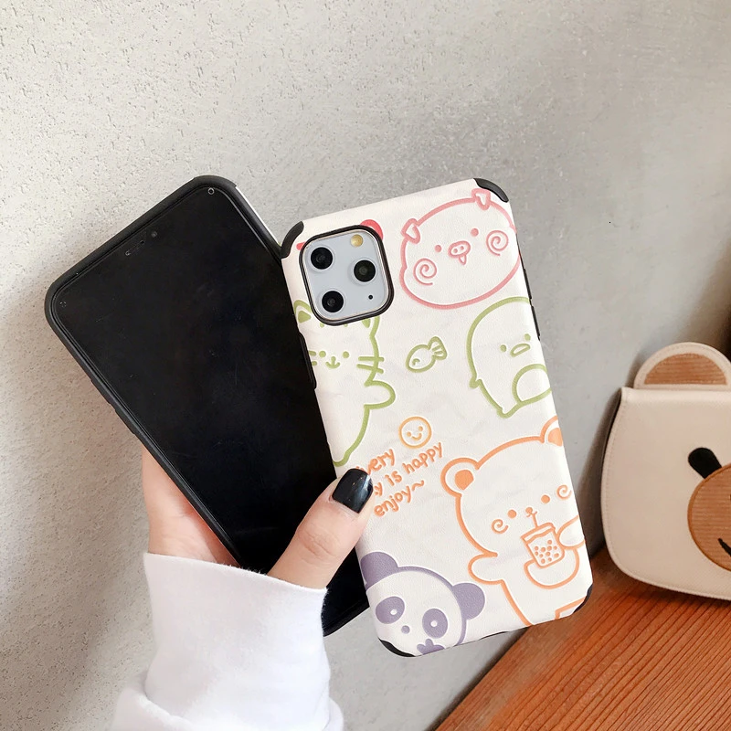 Cartoon Animal Case for Xiaomi Redmi Note 8 Pro Mi 10 9 A3 Lite 9se Play SE A2 6 Cute Lovely TPU Phone Cover |