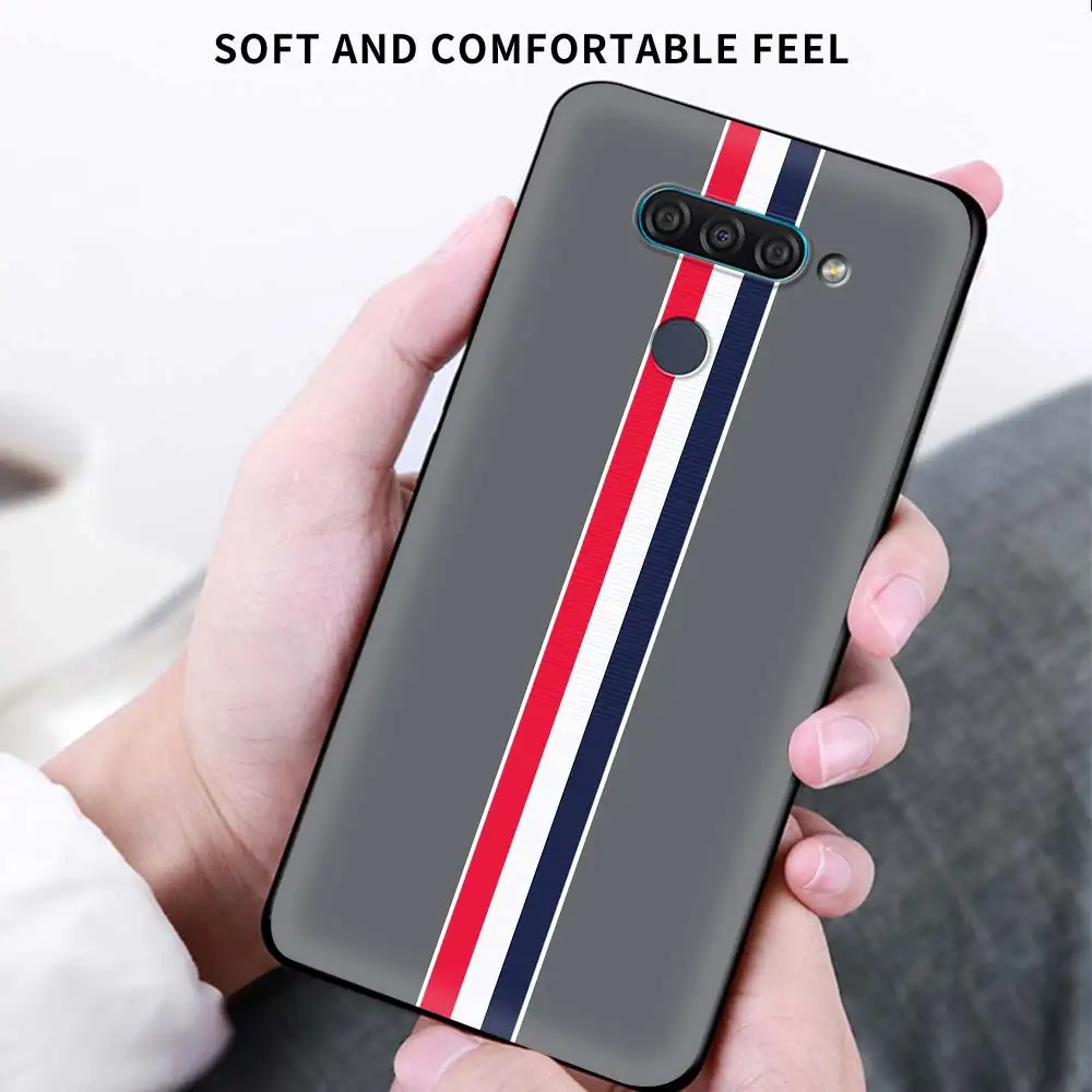 

Russia Spain France Line Phone Case for LG K50 K50s K52 K61 K71 K40 K40s K41s LG G6 G7 G8 Back Smart Phone Cover Luxury Coque