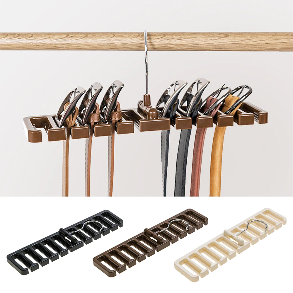 

Large Belt Storage Rack Hanging Tie Shelf Silk Scarf Rack Belt Rack Hanger Finishing Tie Wardrobe Closet Organizer Holder 1pc